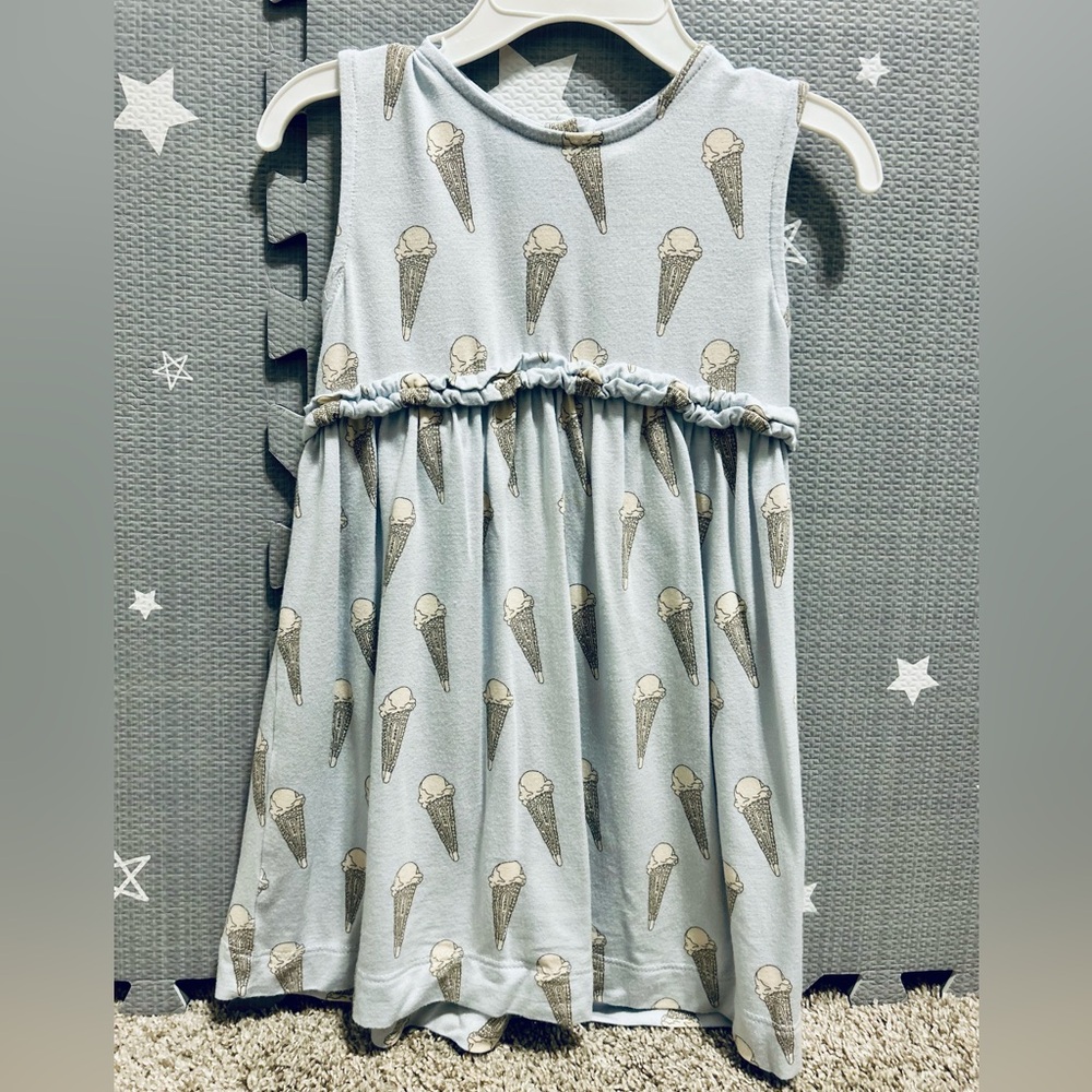 Kate Quinn Ice Cream Print Sleeveless Dress